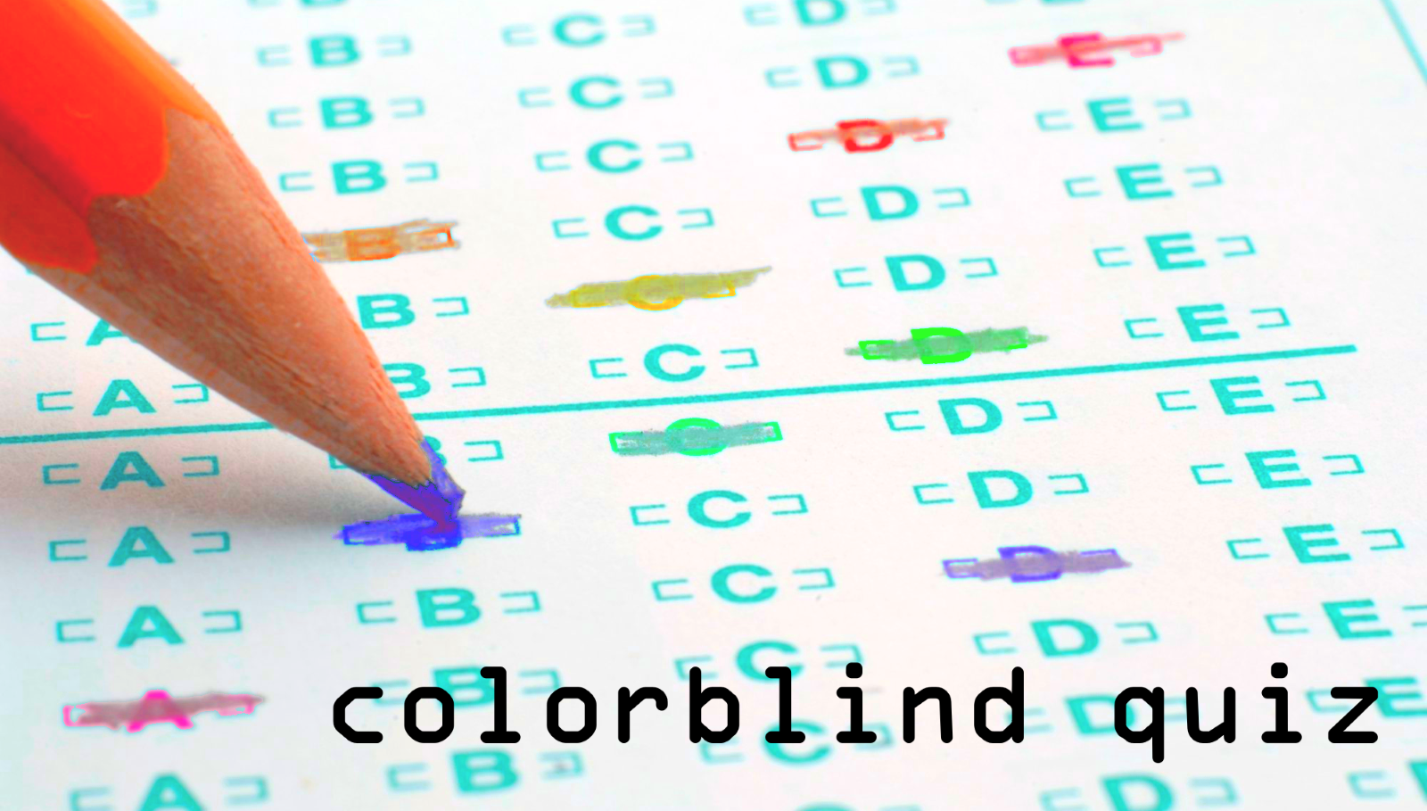 The Colorblind Quiz Chromaphobe The Colorblind Quiz Chromaphobe